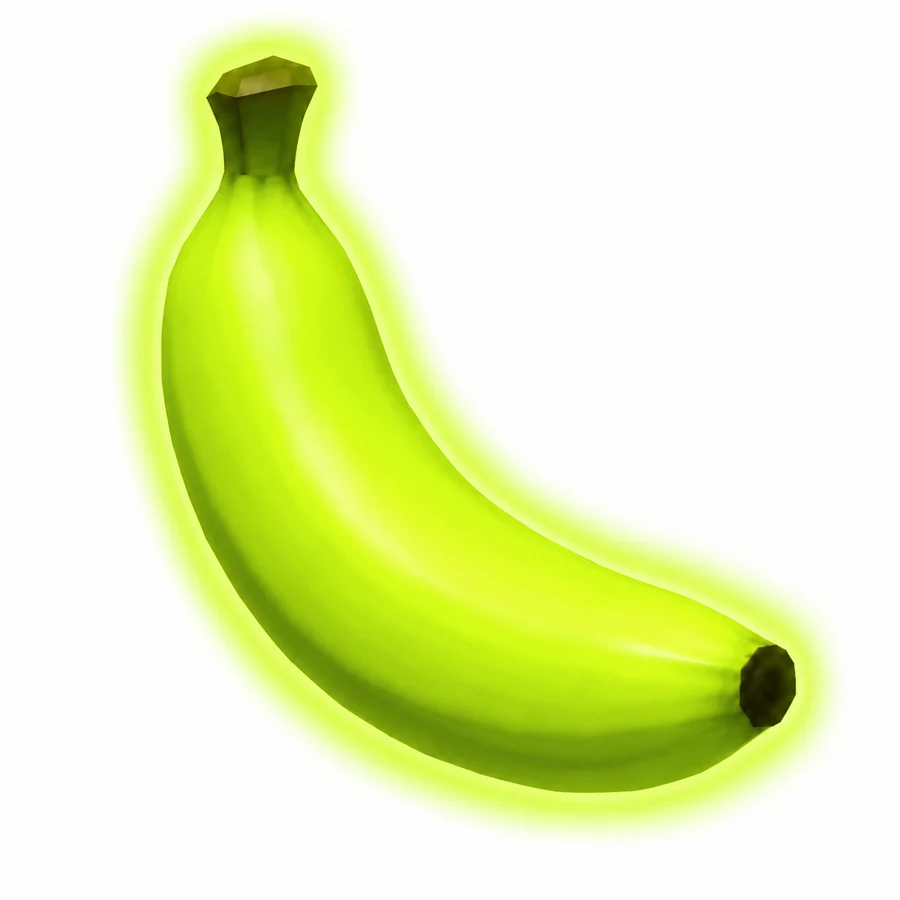 The green banana